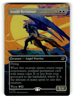Astelli Reclaimer (Borderless) Edge of Eternities 288 NM FOIL - Image 1