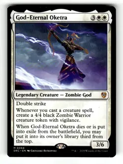 God-Eternal Oketra Commander: Aetherdrift 66 Near Mint 1 - Image 1