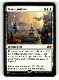 Divine Visitation Commander: Tarkir: Dragonstorm 113 Near Mint A - Image 1