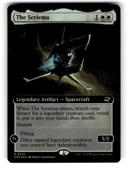 The Seriema (Extended Art) Edge of Eternities 323 NM FOIL - Image 1