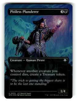 Pitiless Plunderer (Borderless) Special Guests 5 NM FOIL - Image 1