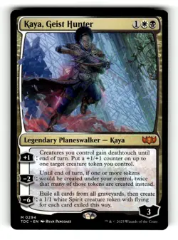 Kaya, Geist Hunter Commander: Tarkir: Dragonstorm 294 Near Mint - Image 1
