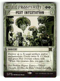 Pest Infestation Outlaws of Thunder Junction: Breaking News 30 Near Mint - Image 1