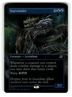 Starwinder (Borderless) Edge of Eternities 306 NM FOIL - Image 1