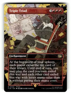 Triple Triad (Borderless) FINAL FANTASY 340 Near Mint - Image 1