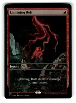 Lightning Bolt () Secret Lair Drop Series 84 NM FOIL - Image 1