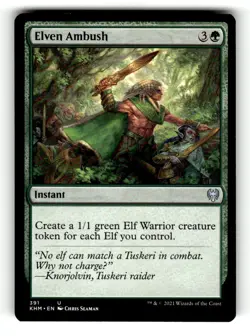 Elven Ambush Kaldheim 391 LP - Image 1
