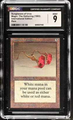 CGC 9 Mint - Sunglasses Of Urza - International Edition - Vintage Magic The Gat - Image 1