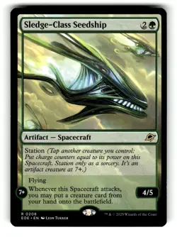 Sledge-Class Seedship Edge of Eternities 208 Near Mint 2 - Image 1
