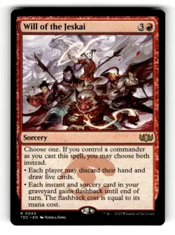 Will of the Jeskai Commander: Tarkir: Dragonstorm 40 LP - Image 1