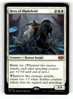 Hero of Bladehold Commander: Tarkir: Dragonstorm 119 Near Mint A - Image 1