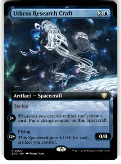Uthros Research Craft (Extended Art) Commander: Edge of Eternities 27 Near Mint - Image 1