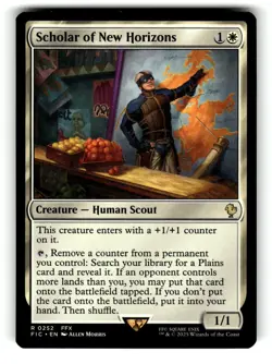 Scholar of New Horizons Commander: FINAL FANTASY 252 Near Mint - Image 1