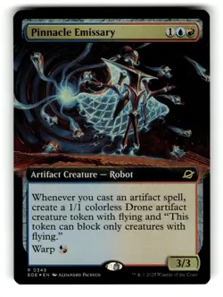 Pinnacle Emissary (Extended Art) Edge of Eternities 349 NM FOIL 1 - Image 1