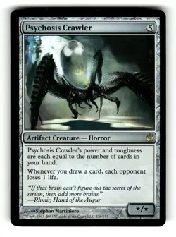 Psychosis Crawler Mirrodin Besieged 126 LP FOIL - Image 1