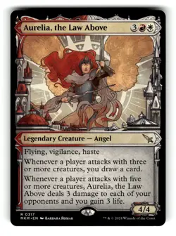 Aurelia, the Law Above (Showcase) (0317) Murders at Karlov Manor 317 Near Mint - Image 1