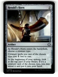 Herald's Horn Commander: The Lost Caverns of Ixalan 304 Near Mint D - Image 1