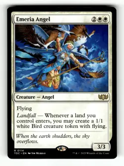 Emeria Angel Commander: Tarkir: Dragonstorm 114 Near Mint - Image 1