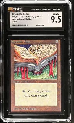 CGC 9.5 Mint+ - Jayemdae Tome International Edition - Vintage MTG - Image 1