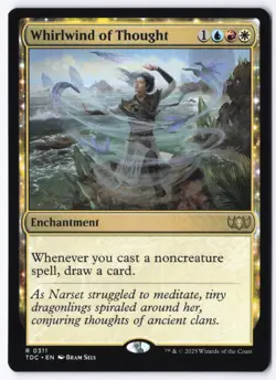 Whirlwind of Thought R Commander: Tarkir: Dragonstorm 311 NM - Image 1