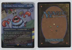 Legends of Bikini Bottom Mr Krabs Penny Pincher (Charix the Raging Isle) Foil - Image 3