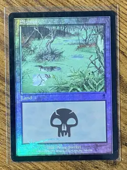 2001 MTG ODYSSEY SWAMP FOIL 340 - Image 1