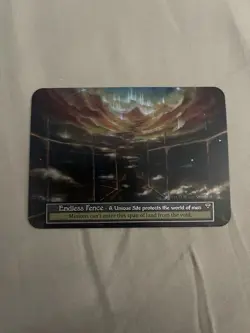 Sorcery Contested Realm Gothic Endless Fence FOIL Unique - Image 1