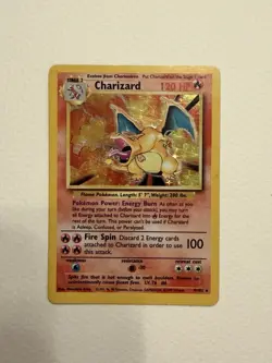 Charizard 4/102 Base Set 1999 Holo Rare Pokemon TCG Card LP - Image 1