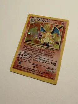 Charizard 4/102 Base Set 1999 Holo Rare Pokemon TCG Card LP - Image 3