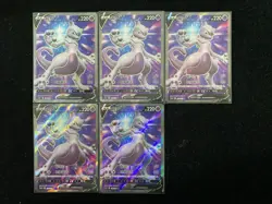 2024 Pokemon S-Chinese Enchanted Stars Mewtwo #CS5aC 135/127 SR Holo Lot*5 MOD - Image 1