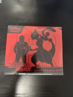 Pokemon TCG Destined Rivals Pokemon Center Exclusive ETB - Image 1