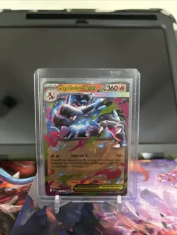 Phantasmal Flame Mega Charizard X EX Holographic Pokemon Card 013/094 - Image 1