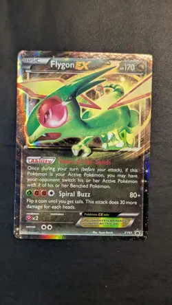 Flygon EX XY61 Black Star Promo Pokemon - Image 1
