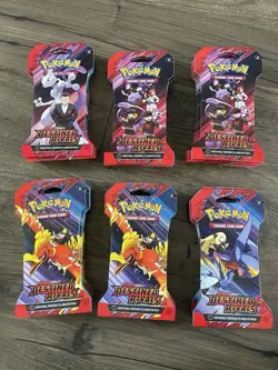 Lot Of 30 Pokemon Destined Rivals Sleeved Booster Packs NEW SAME DAY SHIPPING! - Image 1