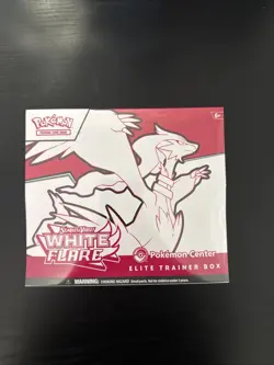 Pokemon TCG White Flare Pokemon Center Exclusive ETB - Image 1