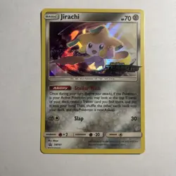 Pokemon TCG Jirachi SM161 SUN AND MOON Team Up Pre-Release Promo - VLP - Image 1