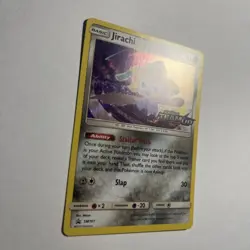 Pokemon TCG Jirachi SM161 SUN AND MOON Team Up Pre-Release Promo - VLP - Image 2