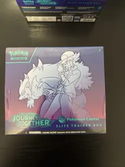 Pokemon TCG Journey Together Pokemon Center Exclusive ETB - Image 1