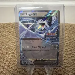 Pokemon TCG Lugia Ex 082/131 Prismatic Evolutions Stamped Promo NEW RAW - Image 1