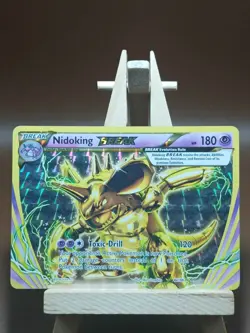 HP Pokemon Nidoking BREAK 46/108 Evolutions Holo - Image 1