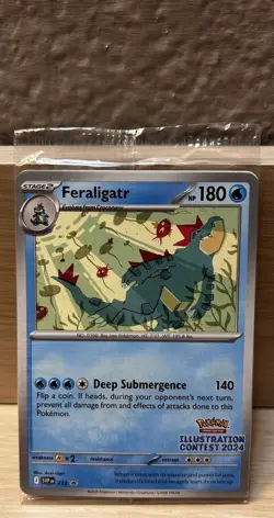 Pokemon TCG Illustration Contest 2024 Promo Pack Sealed Brand New - Image 1