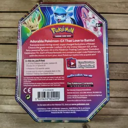 Pokemon TCG Glaceon GX Evolution Celebration Tin 2018 NEW/SEALED - Image 2
