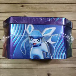 Pokemon TCG Glaceon GX Evolution Celebration Tin 2018 NEW/SEALED - Image 3