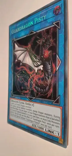 Yugioh! Guardragon Pisty Secret Rare 1st Ed. MP20-EN022 Near Mint! - Image 3