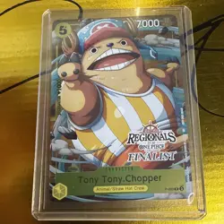 One Piece Card Game - Tony Tony Chopper - Offline Regional Finalist - P-089 - NM - Image 1