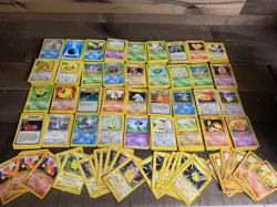 (10) Pokemon Vintage WOTC RANDOM CARD Original Guaranteed Pikachu/Charmander - Image 1