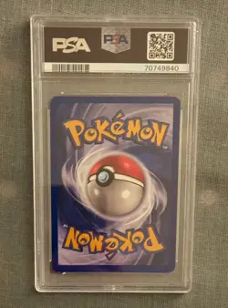 2000 Pokemon Rocket Dark Blastoise Holo Rare TCG Card 3/82 PSA NM 7 - Image 2