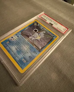 2000 Pokemon Rocket Dark Blastoise Holo Rare TCG Card 3/82 PSA NM 7 - Image 3