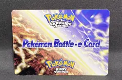 Pokemon Battle E Card - Gentleman Nils Ruby & Sapphire Version - ID 129-B001 - Image 2