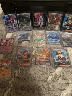 Pokemon TCG Destined Rivals Illustration Rare Full Art / Ultra Rare 14 Card Lot - Image 1